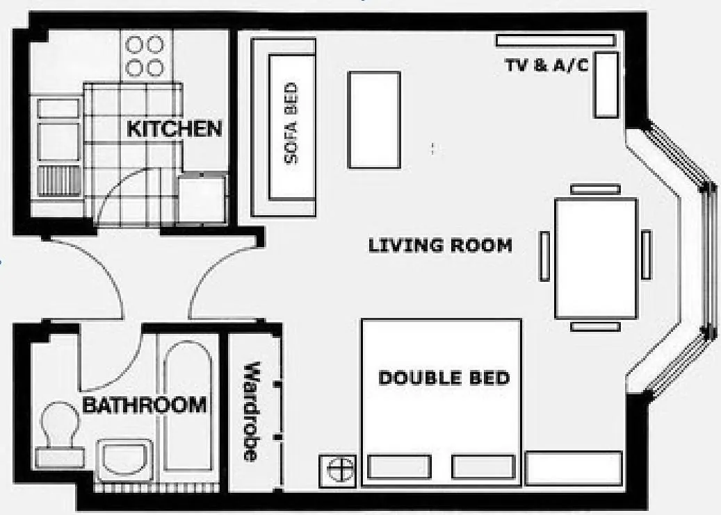 Apart Otel Marlyn Lodge - City Of Londra Birleşik Krallık